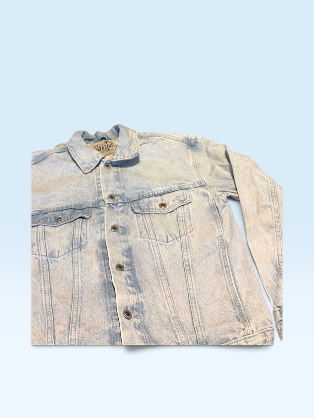 Levi's Light Blue Denim Jacket - Button Front